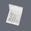 Enchufe de Pared Stosibn, Empotrado en Pared, Tipo 86, Regleta Doméstica Múltiple, de Cinco Orificios con Interruptor, Panel de Doble Control, en Stock
