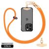 Cordão para Celular Pendurado no Pescoço Transversal 8mm Tira Trançada Corda Curta para Pulso Capa de Celular Cadeia de Cordão Atacado Fábrica