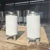 Tanque de Almacenamiento Vertical, Tanque de Vino, Tanque de Calentamiento de Bebidas de Acero Inoxidable de Gran Capacidad, Tanque de Leche para Conservar Frescura de Grado Alimenticio, Tanque de Refrigeración