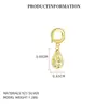 Nuevo Collar de Perlas de Plata de Ley S925 de Alta Gama, Colgante de Piedra Lunar y Estrella DIY para Mujer, Joyería con Colgante Individual Desmontable