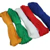 Corda de Nylon Colorida, Corda Trançada com Alma Enrolada, Corda à Prova de Vento para Barraca ao Ar Livre, Corda Decorativa para Amarração, Corda Trançada Colorida para DIY