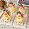 Decoraciones de Pastel de Moda para el Día del Niño Figuras de Estrella Sopladoras de Burbujas de Dibujos Animados Adornos 61 Feliz Día del Niño Toppers de Globo Coloridos