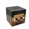 Modelo de Atrezo de Juego Steve Jj Monstruo Zombi Ojos Blancos Casco Negro Pequeño Máscara Casco de Cartón