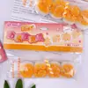 Nuevo Dulce Blando Creativo de Leche y Naranja con Forma de Pata de Gato, Lindo Diseño de Dibujos Animados, Juguete Blando y Apretable de Moda para Aliviar el Estrés