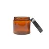Frasco transparente de 100 ml, botella de crema, botella PET de boca ancha, sal de baño, mascarilla de abeja, exfoliante, dividido en botellas