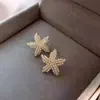 Pendientes Exagerados de Estrella de Mar y Perlas con Agujas de Plata, Pendientes de Moda Estilo Coreano, Nuevos Pendientes de Moda 2020, Colgantes para Orejas