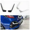 20 civic ceja de luz antiniebla trasera marco decorativo de luz antiniebla apto para Honda nuevo Civic hatchback tira de ceja tira brillante M