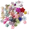 Accesorios de Acrílico Perlado de Forma Irregular para Media Cara ABS Estrella de Mar Flor Copo de Nieve Corazón Mariposa Luna Pegamento de Crema DIY