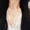 Collar de Plata de Ley S925 Caballo Pisando las Nubes para Mujer, Diseño de Nicho, Año del Caballo, Ascendiendo a las Nubes, Regalo Versátil para el Año de Nacimiento