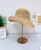 26 Estilos Nuevos de Sombreros de Paja Anchos Multicolor para Mujer, Estilo Coreano Primavera y Verano, Suave y Casual, Versátil, Protección Solar, Estilo Vacacional