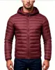 Jaqueta de Algodão Masculina Outono Inverno Quente com Capuz Roupas de Algodão Soltas à Prova de Vento Esportiva Casual Jaqueta de Algodão com Costela Outerwear