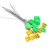 Sello de Alambre de Acero con Chip Inteligente Es Rastreado, a Prueba de Manipulación, Desechable, Antifalsificación, Antirrobo, Sello Electrónico de Chip para Logística