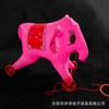 Handland linha inflável PVC brinquedo ganso grande carga puxar carro animal desenho padrão quadrado móvel barraca venda lote