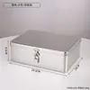 Caja pequeña cerrada caja de almacenamiento caja de hierro alcancía pequeña caja con contraseña joyero caja de bloqueo para teléfono móvil alcancía caja fuerte