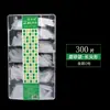 Dicas de Unhas Beauty Cílios 408 Peças Transparente Fosco Ultra Finas Sem Marca Sem Gravação Full Stick Meio Stick Tamanho Único Recarga