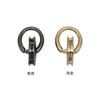 Hebilla ojo de pollo accesorios de herrajes para equipaje hebilla lateral colgante para mochila bolsa con cadena de anillo hebilla de anillo redondo bolsa colgante con cadena hebilla colgante