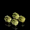 Marca Famosa Cristal Amarillo Natural Citrino Barril de Doble Punta Cuentas Accesorios para Joyería DIY Cuentas de Barril de Citrino Amarillo Venta al por Mayor
