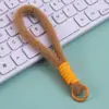 Lanyard de Felpa Colorido para Teléfono Colgante de Muñeca con Cuerda Tejida a Mano en Forma de Estrella Llavero Lanyard para Botella de Agua