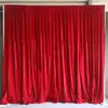 Nueva Cortina de Fondo Negra de Terciopelo Dorado para Bodas Decoración de Fondo Opaca para Bodas al Aire Libre