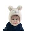 Chapéu de bebê Outono e Inverno Bonito Inverno Infantil Bebê Lã Chapéu Proteção Auditiva Bebê Chapéu de Malha Amazon Comércio Exterior