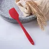 Fábrica de silicone em estoque tamanho pequeno raspador de manteiga de silicone integrado raspador de creme espátula de mexer creme de bolo