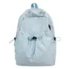 Versión Coreana 2026 Nueva Mochila de Nailon de Gran Capacidad, Mochila Casual Ligera para el Trabajo, Estilo Harajuku Mochila Escolar para Estudiantes