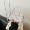 Bolsa de Diseño de Nicho de Comercio Exterior para Mujer 2025 Nuevo Bolso Cruzado de Verano Bolso Bandolera Informal Bolso Jelly Acolchado de Almohada
