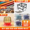 Mesa de fuego de acero inoxidable para hornear en casa, parrilla para fogatas, mesa calefactora sencilla para tareas domésticas, mesa plegable cuadrada pequeña para comedor, nuevos productos