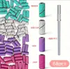 Eixo para Banda de Lixa de Nail Art, Núcleo de Banda de Lixa para Unhas, Cabeça de Lixa para Polimento e Remoção de Unhas Naturais