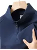 Capa base cálida y amigable con la piel para otoño e invierno, proteína de cachemir, cuello alto, media cremallera, color liso, adecuada para usar por dentro o por fuera, mismo estilo que Xiahu, manga larga