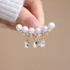 Broche de Tassel de Pérola de Alta Qualidade Gota d'Água, Acessórios Luxuosos e Requintados para Lapela de Terno, Alfinete Fixo Anti-Exposição para Roupas Femininas