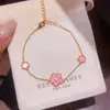 Estambres Rojos con Estrellas~Collar y Pendientes de Flor con Pétalos de Zirconia, Cadena para Clavícula Estilo Corte Vintage, Joyería de Lujo Ligero y de Alta Gama