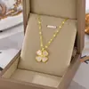 Collar de Acero de Titanio para Mujer, Sencillo, Versátil, Moderno, Lujo Ligero, Diseño de Nicho, Gama Alta, Cadena para Clavícula que No se Desvanece, Joyería al por Mayor