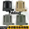 Ventas Directas de Fábrica Wosport Equipo de Campo Casco Rápido Protector Accesorios Plástico Convertidor de Equipo Multifuncional