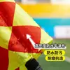 Bandeiras de largada para competições de atletismo, bandeiras de sinalização, bandeiras de canto, bandeiras de performance, bandeiras de comando em aço inoxidável e bandeiras de limite em vermelho, branco e amarelo