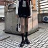 Meias gradiente cinza preto e branco finas personalidade de garota quente meia-calça cinza base meia-calça de veludo japonês meias pretas