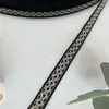 Cinta Geometría Estrella Cinta Jacquard Étnica Zapatos y Sombreros de Disfraz Han y Tang Cinta Encaje Decorativo Año Nuevo Navidad