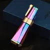Encendedor de chorro de rueda de amolar vintage transfronterizo con ventana de gas visible, encendedor de cigarrillos de moxibustión con llama ajustable