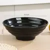 Plástico PP tazón grande estilo japonés para ramen para el hogar de alta calidad color sólido tazón de grano grande gran capacidad tazón para fideos instantáneos tazón para ensaladas venta al por mayor