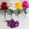 Festival Qingming simulação buquê de crisântemo túmulo varredura de túmulo suprimentos flores colocadas flores artificiais no túmulo sentir falta de crisântemo atacado