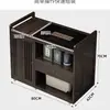 Mesa de Chá Pequena Móvel para Casa Mesa de Chá Madeira Maciça Carrinho de Chá Chaleira de Água Armário de Chá Integrado com Rodas Mesa Lateral de Chá Bandeja de Chá Kung Fu
