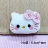 Accesorios de Peluche de Dibujos Animados Gato Kt, Broche de Gato Kt con Lazo, Pasador, Ropa, Bolsa, Bufanda, Zapato, Calcetín