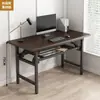 Mesa de Computadora Plegable Escritorio de Escritorio Escritorio para Oficina en Casa Dormitorio Mesa Pequeña Escritorio Simple para Aprender y Escribir Rectangular