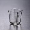 Fábrica atacado borosilicato copo de chá de vidro transparente pequeno copo kung fu mestre copo conjunto de chá quadrado octogonal xícara de chá