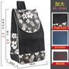 Carrito de Compras Engrosado para Personas Mayores, Carrito de Comestibles, Bolsa Desmontable, Carrito de Equipaje Plegable, Bolsa con Ruedas, Versión Engrosada Gratis