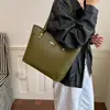 Bolsa Tote Tecida com Padrão Novo Outono 2026 para Mulheres, Bolsa de Ombro com Grande Capacidade, Bolsa Tote Versátil para o Dia a Dia
