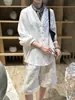 Camisa de Cáñamo Han EVERTRUE para Mujer 2026 Verano Nueva Manga Corta Cuello en V Holgada Adelgazante Camisa Top 61917