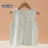 Chaleco para Bebés Recién Nacidos, Camiseta sin Mangas Unisex para Bebés, Ropa Interior para Primavera y Otoño, Chaleco de Algodón Puro para Niños Pequeños