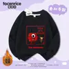 Roupa Estilo Blocos de Montar Digital para Meninos e Meninas, Nova Coleção Primavera, Outono e Inverno 2025, Moletom Infantil Estiloso com Fleece, Blusa Versátil da Moda