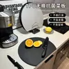 Tabla de cortar grande semi-circular de doble cara antibacteriana y a prueba de moho de grado alimenticio, tabla de cortar de cocina, tabla de cortar para bebés, tabla de cortar de plástico